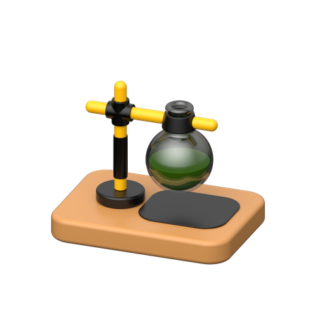 Expreso químico  3D Icon