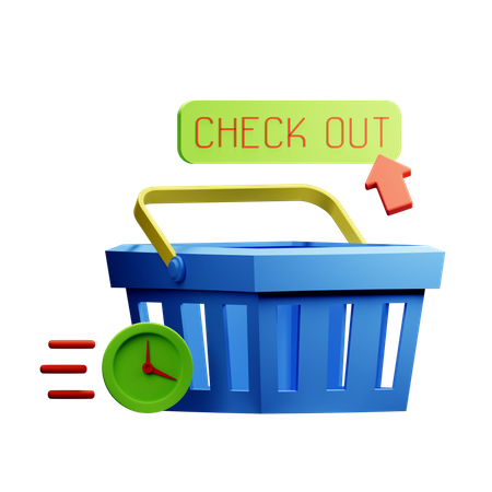 Express Checkout  3D Icon