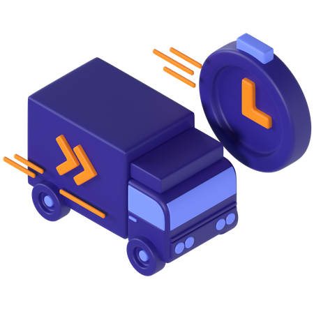 Express Delivery  3D Icon