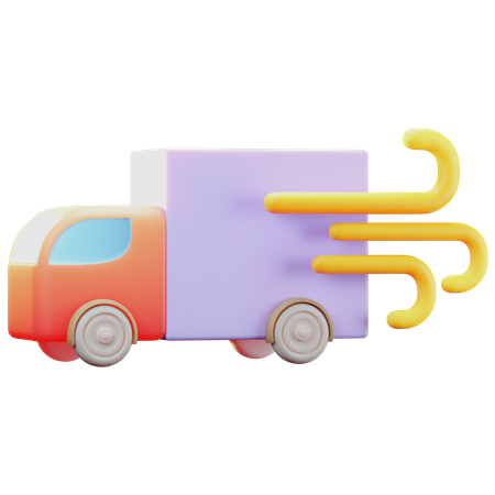 Express Delivery  3D Icon