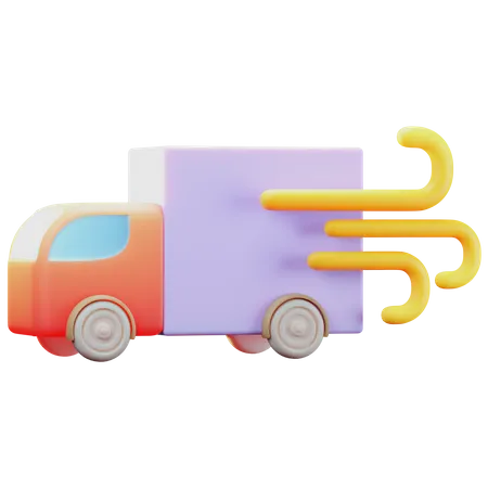 Express Delivery  3D Illustration