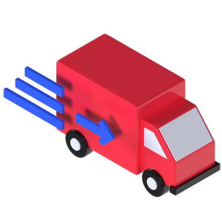 Express delivery  3D Illustration