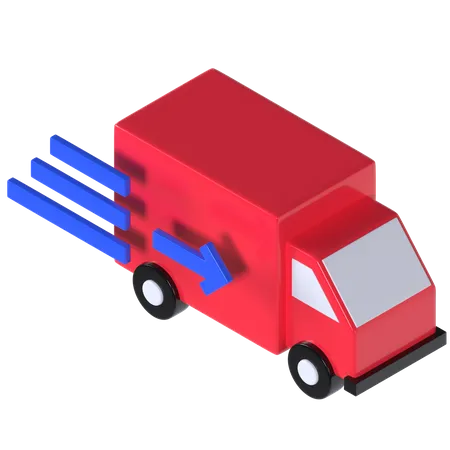 Express delivery  3D Illustration