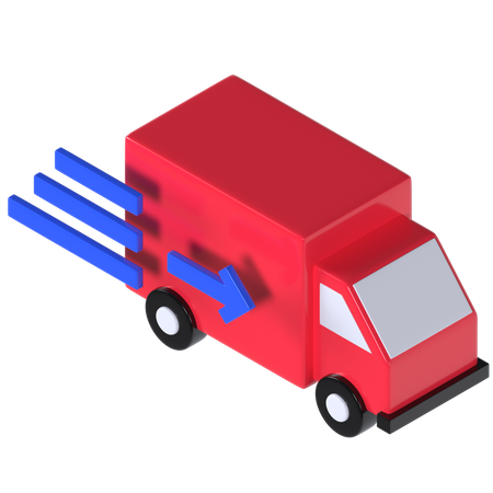 Express delivery 3D Illustration