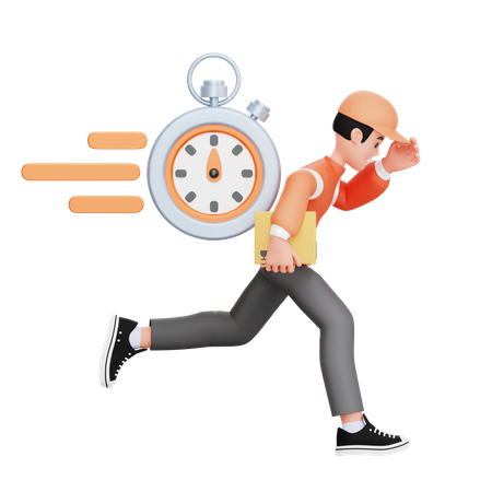 Express delivery service  3D Icon