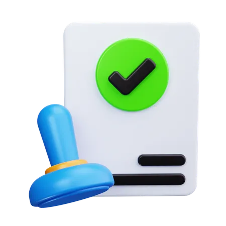 Express Delivery Stamp  3D Icon