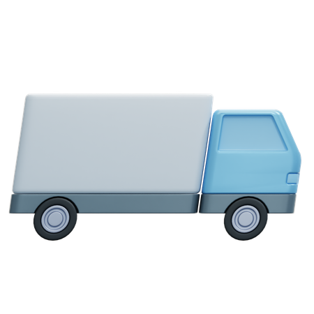 Express Delivery Truck  3D Icon