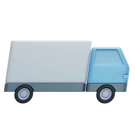 Express Delivery Truck  3D Icon