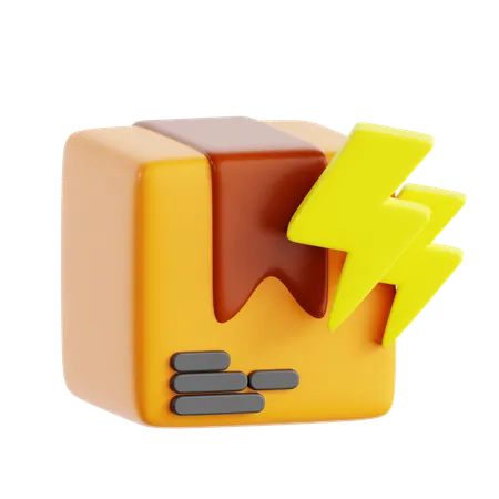 Expresszustellung  3D Icon