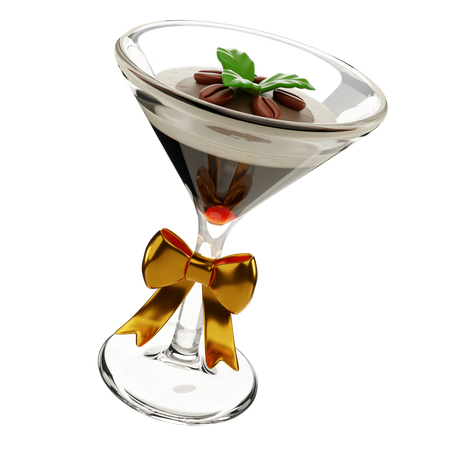 Espresso-Martini  3D Icon