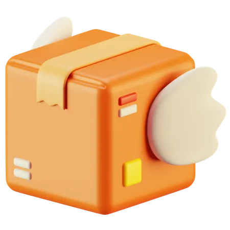 Express Package Delivery  3D Icon