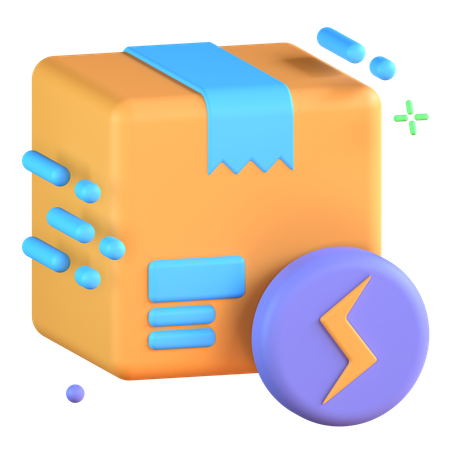 Express Shipping  3D Icon