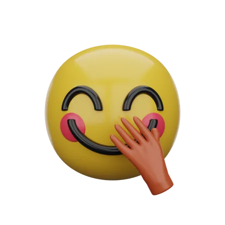 Expressão risonha  3D Emoji