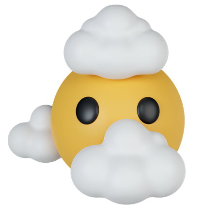 Expression Cloud  3D Icon