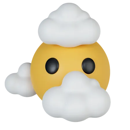 Expression Cloud  3D Icon