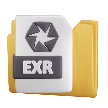 Exr  3D Icon