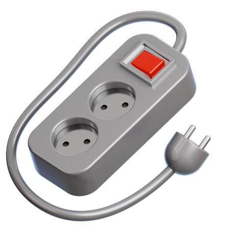 확장 플러그  3D Icon