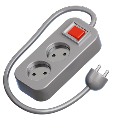 Extended Plug  3D Icon
