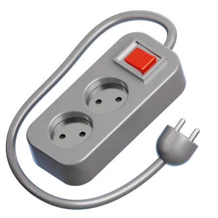 Extended Plug  3D Icon