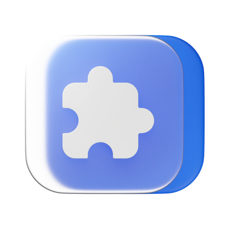 Extension  3D Icon