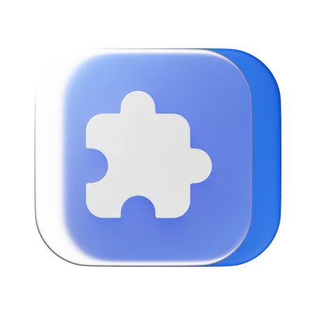 Extension  3D Icon