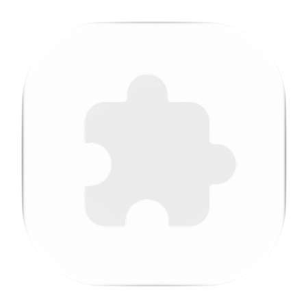 Extension  3D Icon