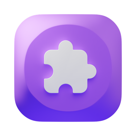 Extension  3D Icon