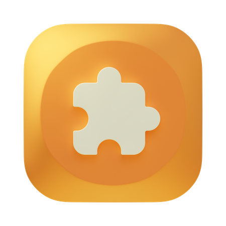 Extension  3D Icon