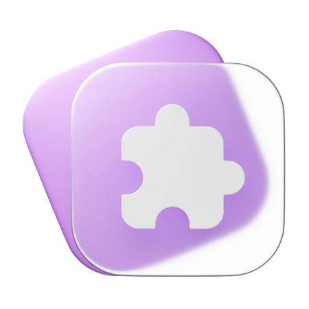 Extension  3D Icon