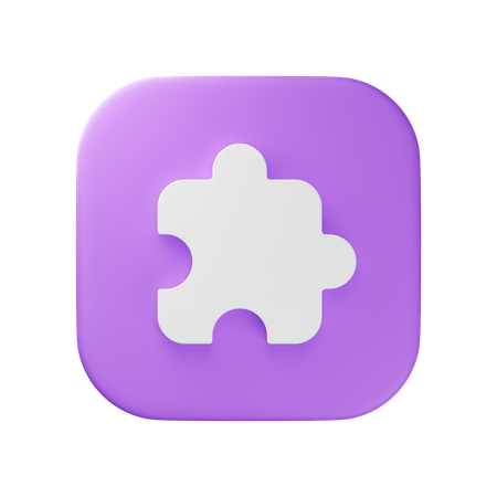 Extension  3D Icon