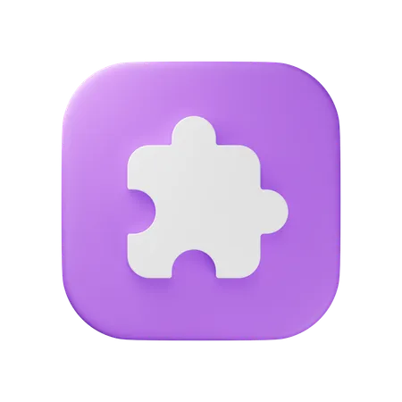 Extension  3D Icon