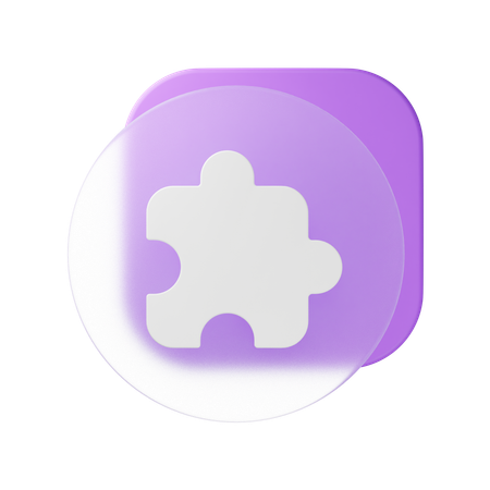 Extension  3D Icon