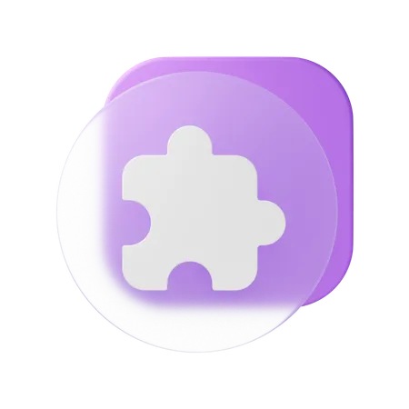 Extension  3D Icon