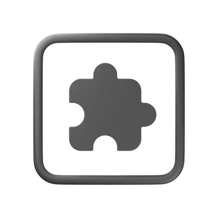 Extension  3D Icon