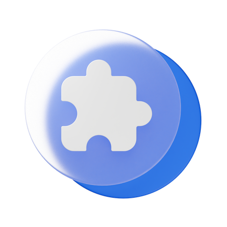 Extension  3D Icon