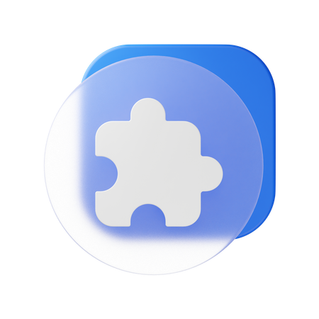 Extension  3D Icon