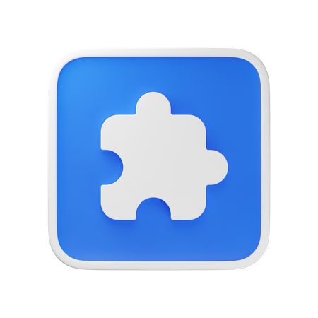 Extension  3D Icon