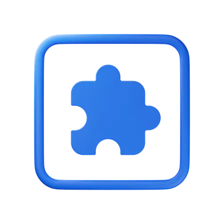 Extension  3D Icon