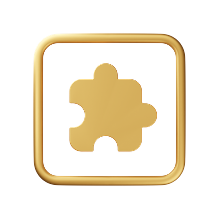 Extension  3D Icon