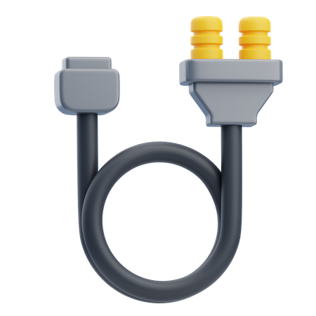 Extension Cord  3D Icon