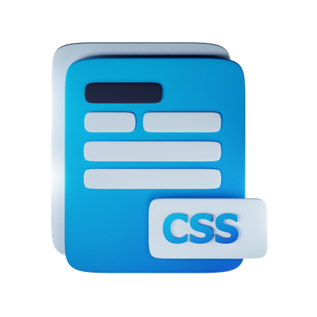 Extension de fichier CSS  3D Icon