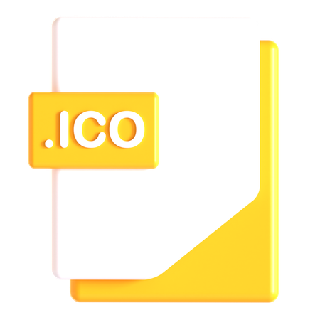 Extension ico  3D Icon