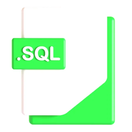 Extension SQL  3D Icon