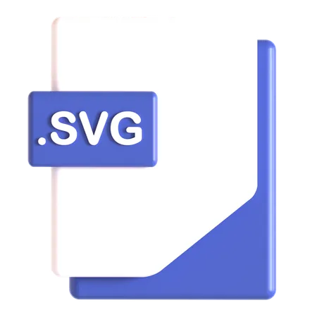 Extensión svg  3D Icon