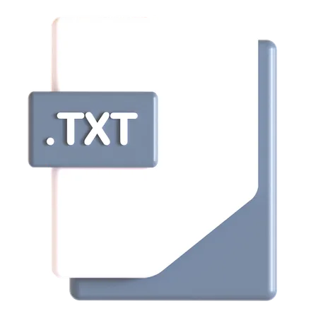 Extensión de texto  3D Icon