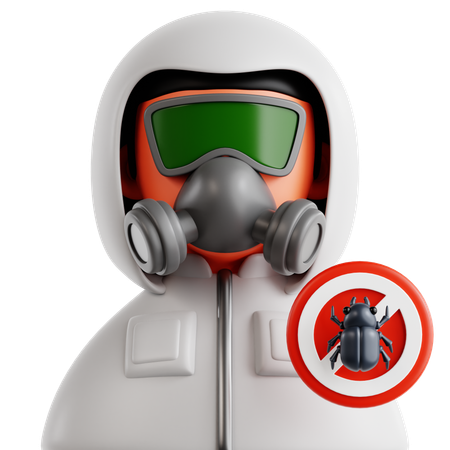 Exterminador  3D Icon