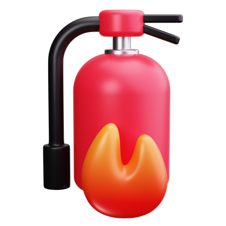 Extincteur d'incendie  3D Icon