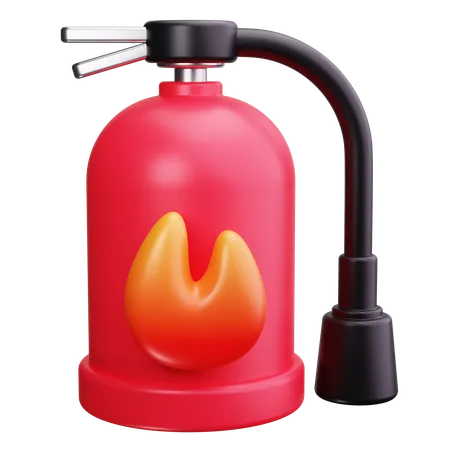 Extincteur d'incendie  3D Icon