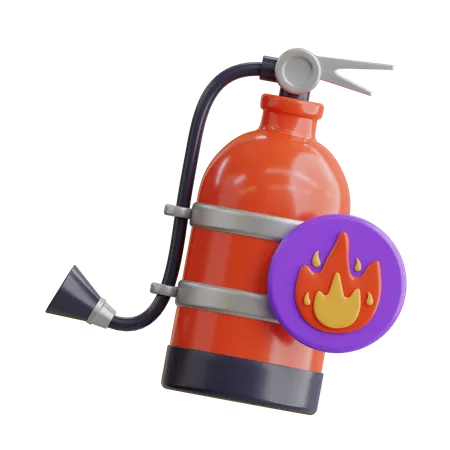 Extincteur d'incendie  3D Icon