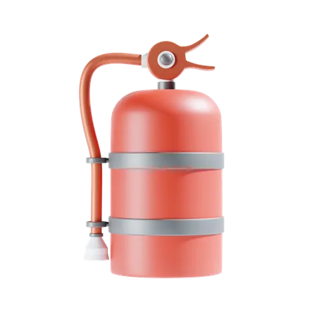 Fire Extinguisher 3 D Icon And Illustration 3D Icon